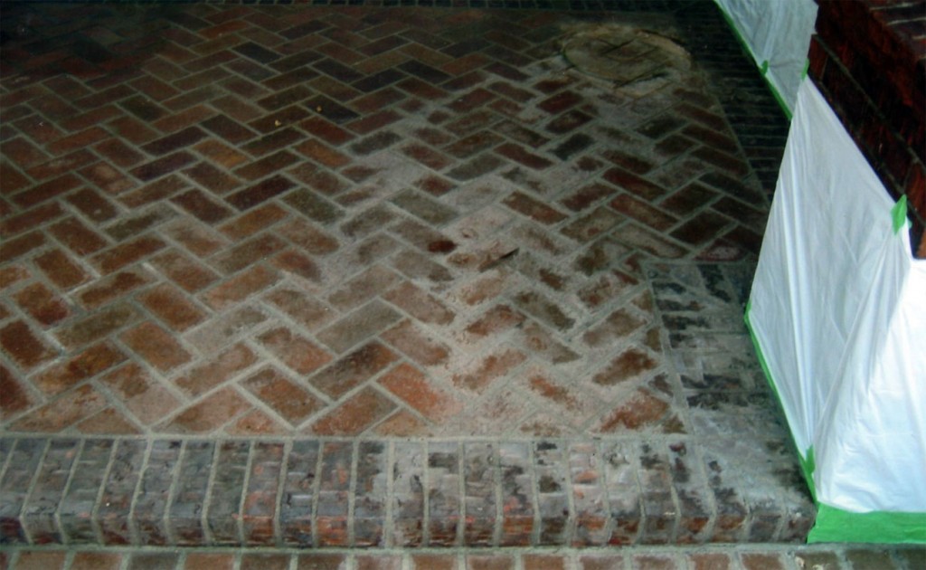Brick Patio Laguna Niguel Before 3