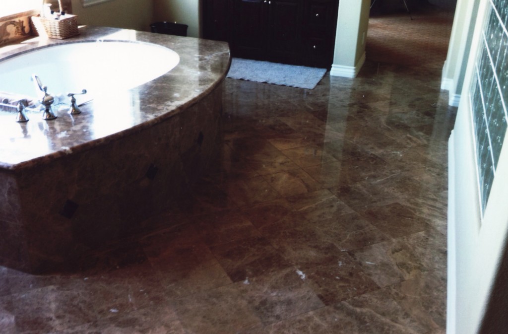 San Clemente Polished Travertine After 4