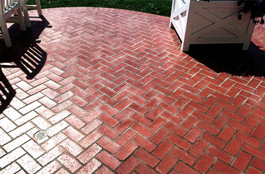 Brick Patio – Harbor Island – After 1
